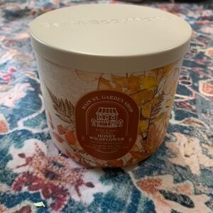 HONEY WILDFLOWER Bath&Body Works 3-Wick Candle